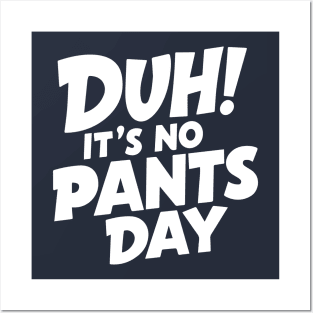 National No Pants Day – May Posters and Art